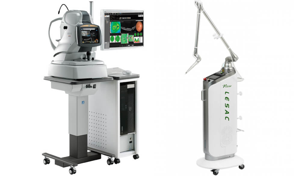 光干渉断層計・炭酸ガスレーザー